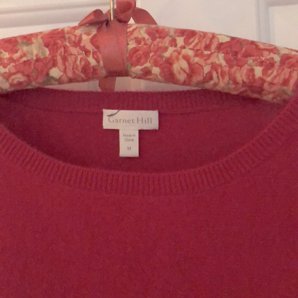 100% Cashmere Sweater.